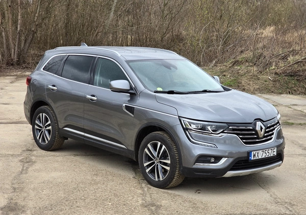 Renault Koleos cena 86900 przebieg: 86500, rok produkcji 2018 z Warszawa małe 781